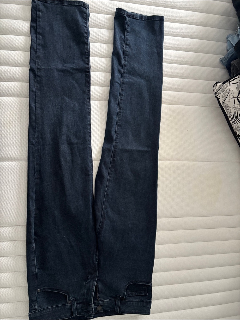 Falls Creek Women's Straight Leg Jeans in Dark Blue